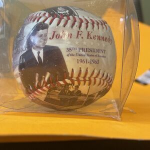 John F. Kennedy Commemorative Baseball by American Mint